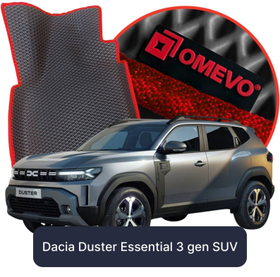 OMEVO EVA car mats for Dacia Duster Essential 3 gen SUV (2024-2026)