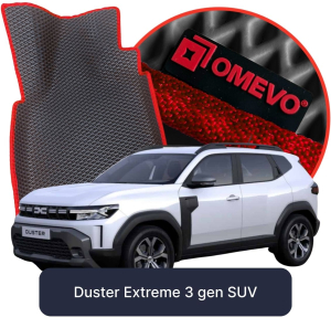 OMEVO 5D Pro EVA Mats for Dacia Duster Extreme 3 gen SUV (2024-2026)