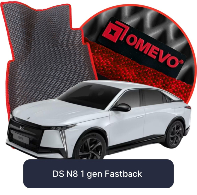 OMEVO EVA car mats for DS N8 1 gen Fastback (2020-2025)