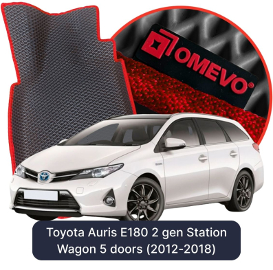 OMEVO EVA car mats for Toyota Auris Hybrid E180 2 gen Station Wagon (2012-2018)
