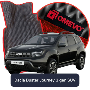 OMEVO 5D Pro EVA Mats for Dacia Duster Journey 3 gen SUV (2024-2025)