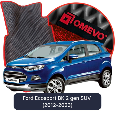 OMEVO EVA car mats for Ford Ecosport BK 2 gen SUV (2012-2023)
