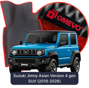 OMEVO 5D Pro EVA Mats for Suzuki Jimny Asian Version 4 gen SUV (2018-2026)