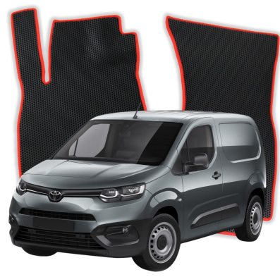 OMEVO EVA car mats for Toyota ProAce City 3-seater 2nd gen Minivan (2019-2026)
