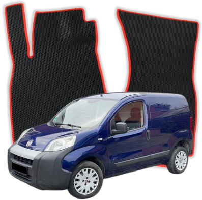 OMEVO EVA car mats for Fiat Fiorino 3 gen Minivan (2007-2025)