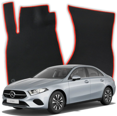 OMEVO EVA car mats for Mercedes-Benz A Class AMG 45S W177 4 gen Sedan (2019-2026)
