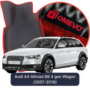 OMEVO 5D Pro EVA Mats for Audi A4 Allroad B8 4 gen Wagon (2007-2016)