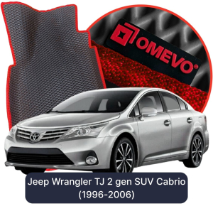 OMEVO 5D Pro EVA Mats for Toyota Avensis T27 3 gen Sedan (2009-2018)