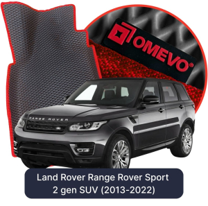 OMEVO 5D Pro EVA Mats for Land Rover Range Rover Sport 2 gen SUV (2013-2022)