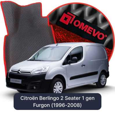 OMEVO EVA car mats for Citroën Berlingo 2 Seater 1 gen Furgon (1996-2008)