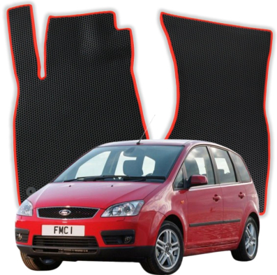 OMEVO EVA car mats for Ford C-Max 1 gen Minivan (2003-2010)
