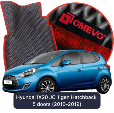 OMEVO EVA car mats for Hyundai IX20 JC 1 gen Hatchback 5 doors (2010-2019)