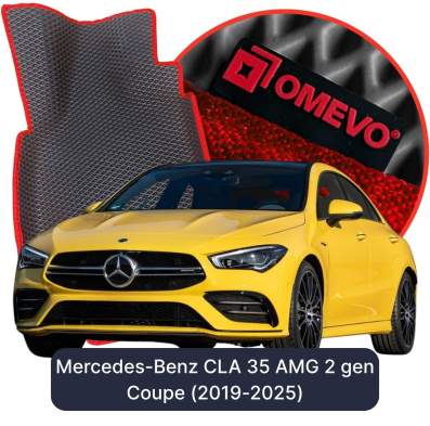 OMEVO EVA car mats for Mercedes-Benz CLA 35 AMG 2nd gen Coupe (2019-2025)