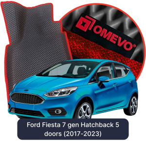 OMEVO 5D Pro EVA Mats for Ford Fiesta 7 gen Hatchback (2017-2023)