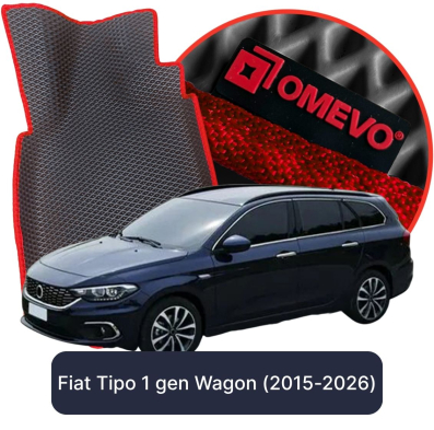 OMEVO EVA car mats for Fiat Tipo 1 gen Station Wagon (2015-2026)