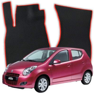 OMEVO EVA car mats for Suzuki Alto Comfort 6 gen Hatchback 5 doors (2009-2014)