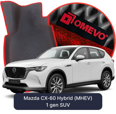 OMEVO EVA car mats for Mazda CX-60 Hybrid (MHEV) 1 gen SUV (2022-2026)