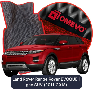 OMEVO 5D Pro EVA Mats for Land Rover Range Rover EVOQUE 1 gen SUV (2011-2018)
