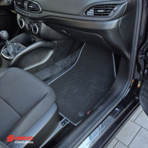 OMEVO EVA car mats for Fiat Tipo 1 gen Sedan (2015-2025)
