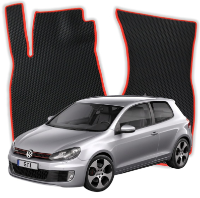 OMEVO EVA car mats for Volkswagen Golf GTI MK6 6 gen Hatchback 3 doors (2008-2016)