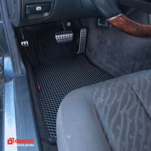 OMEVO EVA car mats for Mercedes-Benz CLK C208 1 gen Coupe (1997-2002)