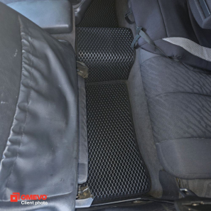OMEVO EVA car mats for Mercedes-Benz CLK C208 1 gen Coupe (1997-2002)