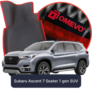 OMEVO 5D Pro EVA Mats for Subaru Ascent 7 Seater 1 gen SUV (2018-2026)
