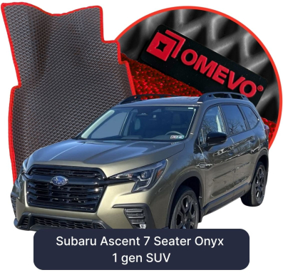 OMEVO EVA car mats for Subaru Ascent 7 Seater Onyx 1 gen SUV (2018-2026)