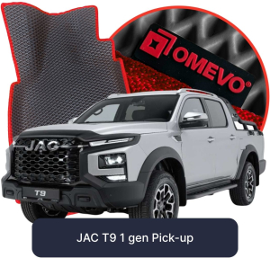 OMEVO 5D Pro EVA Mats for JAC T9 1 gen Pick-up (2018-2026)