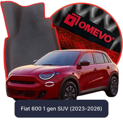OMEVO EVA car mats for Fiat 600 1 gen SUV (2023-2025)