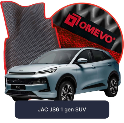 OMEVO EVA car mats for JAC JS6 1 gen SUV (2025-2026)