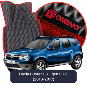 OMEVO 5D Pro EVA Mats for Dacia Duster HS 1 gen SUV (2010-2017)
