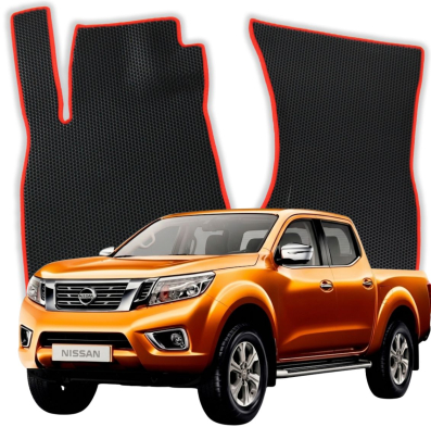 OMEVO EVA car mats for Nissan Navara 4 gen Pick-up 4 doors (2015-2022)