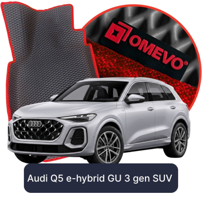 OMEVO EVA car mats for Audi Q5 e-hybrid GU 3 gen SUV (2024-2026)