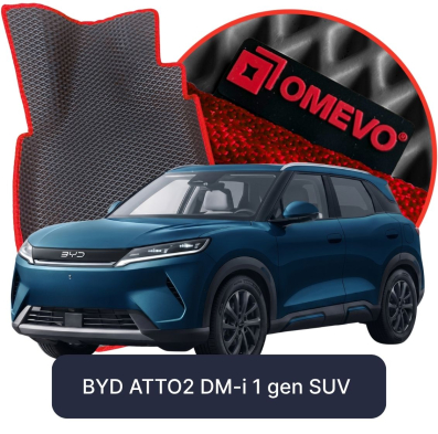 OMEVO EVA car mats for BYD ATTO2 DM-i 1 gen SUV (2024-2025)