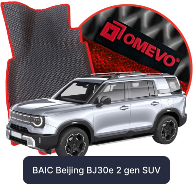 OMEVO EVA car mats for BAIC Beijing BJ30e 2 gen SUV (2023-2026)