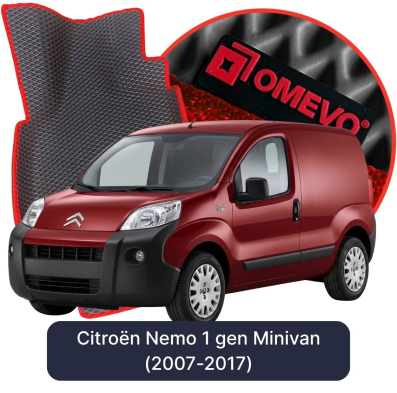 OMEVO EVA car mats for Citroën Nemo 1 gen Minivan (2007-2017)