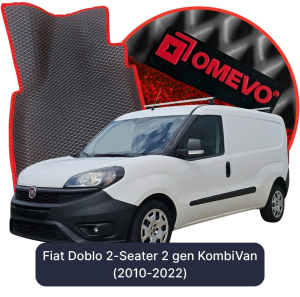 OMEVO 5D Pro EVA Mats for Fiat Doblo 2 Seater 2 gen KombiVan (2010-2022)