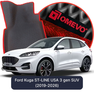 OMEVO 5D Pro EVA Mats for Ford Kuga ST-LINE USA 3 gen SUV (2019-2026)
