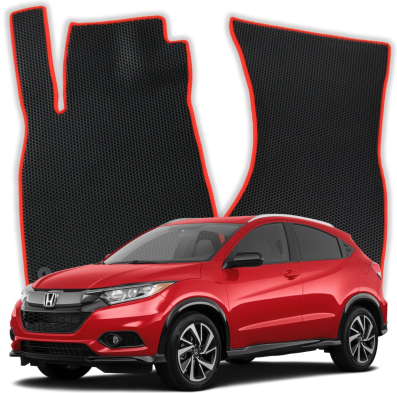 OMEVO EVA car mats for Honda HR-V EX Sport Utility 2 gen SUV (2013-2021)