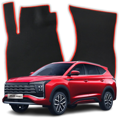 OMEVO EVA car mats for JAC JS8 Pro 6-Seater 1 gen SUV (2022-2026)