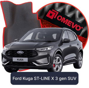 OMEVO 5D Pro EVA Mats for Ford Kuga ST-LINE X 3 gen SUV (2019-2026)