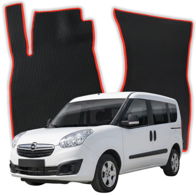 OMEVO EVA car mats for Opel Combo D 5 Seater 3 gen Minivan 5 doors (2011-2018)