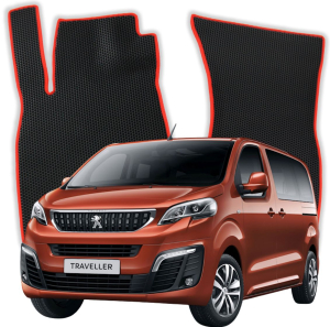 OMEVO EVA Mats® for Peugeot Traveller 6 Seater Long Business Vip 3 gen Minivan (2016-2026)
