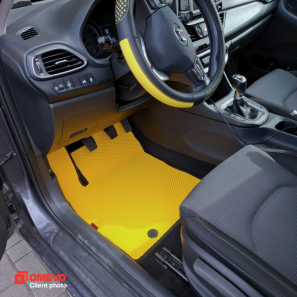 OMEVO EVA car mats for Hyundai I30 PD 3 gen Hatchback 5 doors (2016-2025)