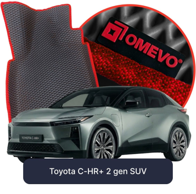 OMEVO EVA car mats for Toyota C-HR+ 2 gen SUV (2023-2026)