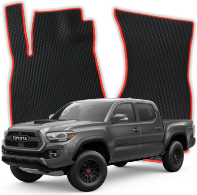 OMEVO EVA car mats for Tacoma Double Cab TRD Pro 3 gen Pick-up 4 doors (2015-2023)