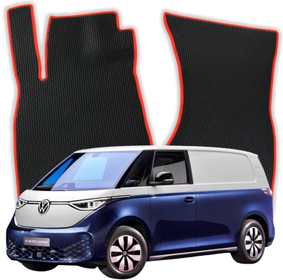 OMEVO EVA car mats for Volkswagen ID.Buzz Cargo 3 Seater 1 gen Minivan (2022-2026)