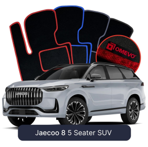 OMEVO Velour Car Mats for Jaecoo 8 5-osobowy 1 gen SUV (2025-2026)