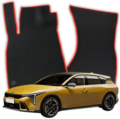 Velour car mats OMEVO for Kia K4 1 gen Station Wagon 5 doors (2023-2026)